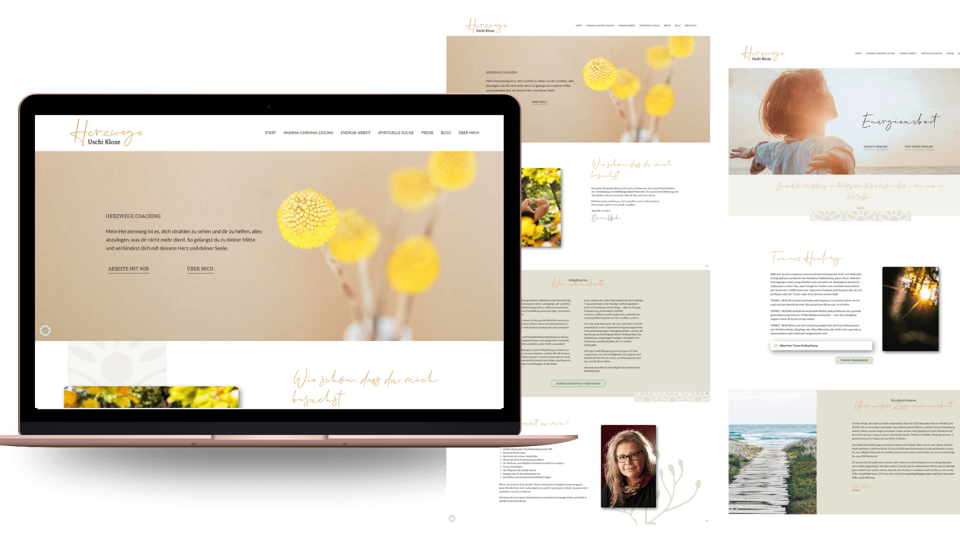 Webdesign für Uschi Klose